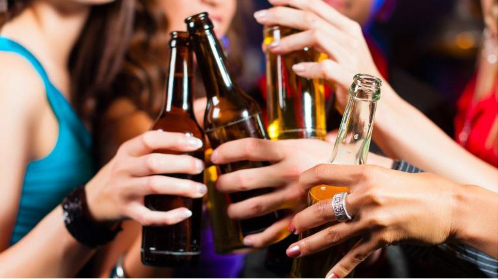 Alcohol can cause bad breath